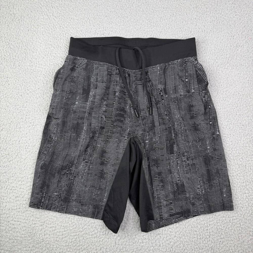 Lululemon T.H.E. Short Luxtreme Liner 9" Shorts Men’s Medium Black Gray